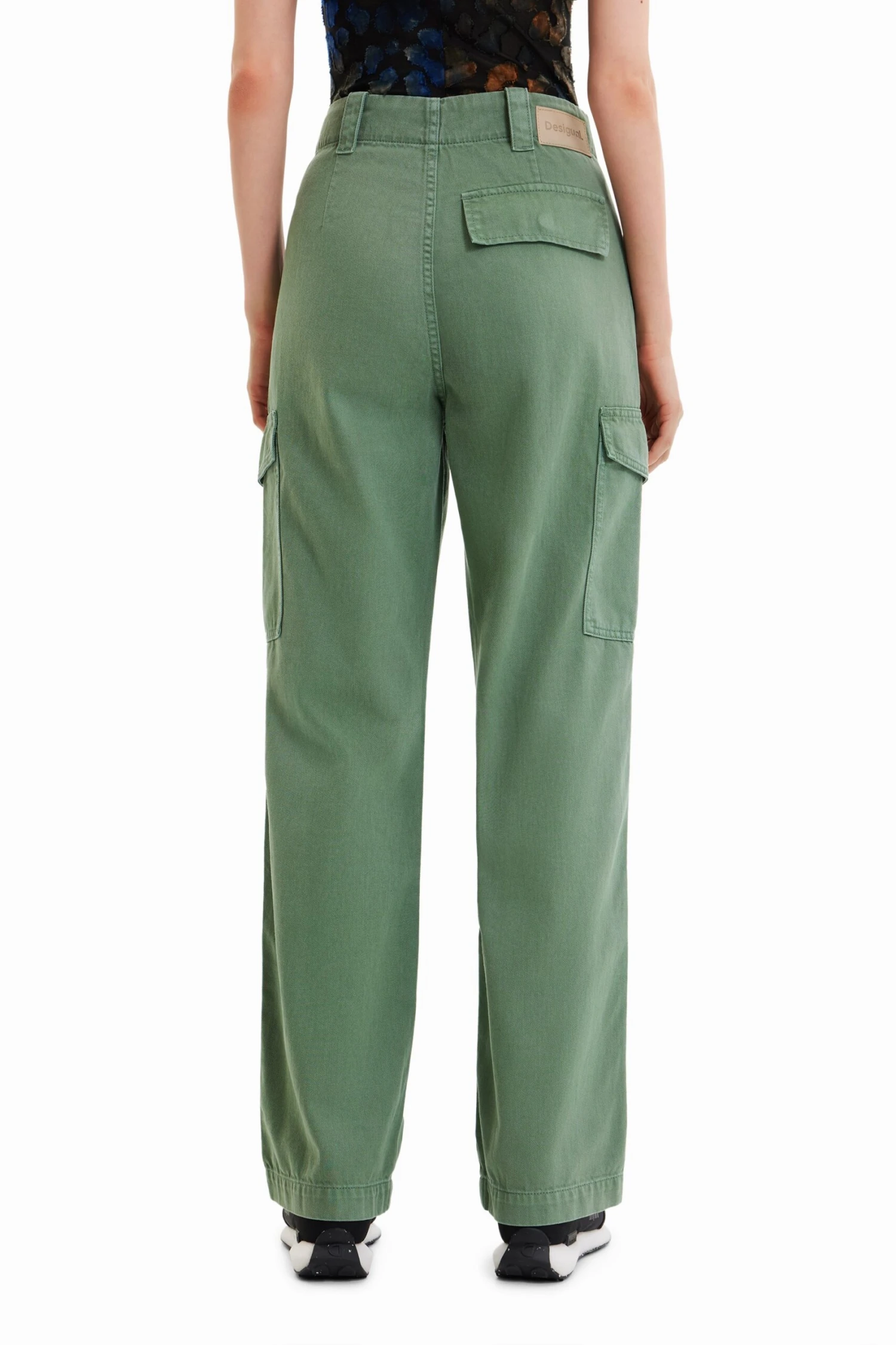 Desigual Pant Sedal - Cargobroek - Bottle Green 3 Desigual Pant Sedal - Cargobroek - Bottle Green - Afbeelding 3