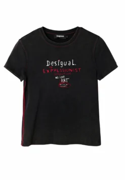 Desigual Message- T-Shirt Print - Black 10 Desigual Message- T-Shirt Print - Black -Desigual 9949244332ff43f6b5b8742f793a86e1 scaled