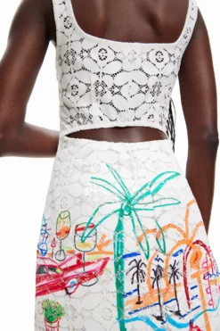 Desigual Vest Mojito - Jurk - White 9 Desigual Vest Mojito - Jurk - White -Desigual 9b0e83f5990841778fb7cdbbca482e56 scaled