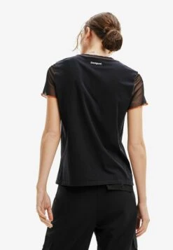 Desigual Graffiti Love - T-Shirt Print - Black 7 Desigual Graffiti Love - T-Shirt Print - Black -Desigual 9b89300b98174ddcaed39740a63e8603