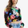 Desigual Floral Hand - Sweater - Black