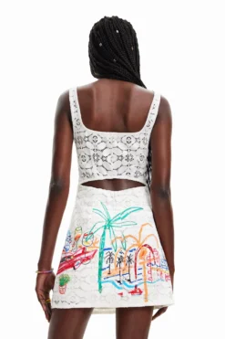 Desigual Vest Mojito - Jurk - White 7 Desigual Vest Mojito - Jurk - White -Desigual 9d32ed2e224c43bb9d50e8de1efef0f1 scaled
