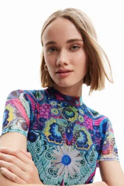 Desigual Vest Exeter - Jurk - Blue Klein -Desigual 9d436ff86f4f4f0181da243e2891607a