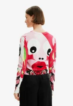 Desigual Designed By M. Christian Lacroix - Trui - Red -Desigual 9dd6c3e7ad2342a0b4b4ae162f5d1a37