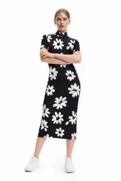 Desigual Vest York - Etui-Jurk - Black