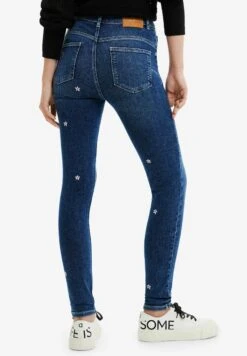 Desigual Flowerkinny Push-Up - Jeans Skinny Fit - Blue 7 Desigual Flowerkinny Push-Up - Jeans Skinny Fit - Blue -Desigual 9ed9c53bbef1445bbdc034331ec70d67