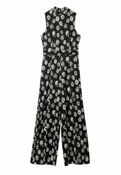 Desigual Contrast Floral Jumpsuit - Jumpsuit - Black 9 Desigual Contrast Floral Jumpsuit - Jumpsuit - Black -Desigual 9f7a88a3600c45988729f9570e103c4b