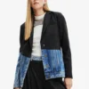 Desigual Hybrid - Blazer - Blue
