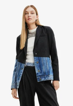 Desigual Hybrid - Blazer - Blue
