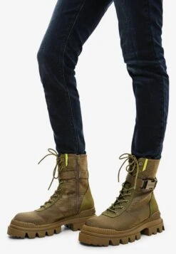 Desigual Track - Veterboots - Green