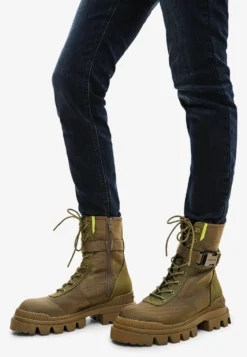 Desigual Track - Veterboots - Green