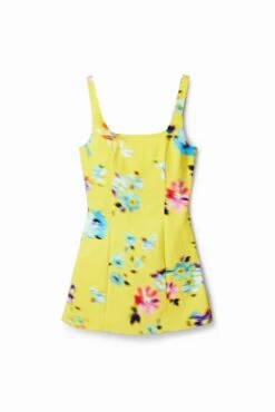 Desigual Vest Nancy - Jurk - Fluorescent Yellow 8 Desigual Vest Nancy - Jurk - Fluorescent Yellow -Desigual a3b9b9f27d4d4e01b6c3535cc5868495