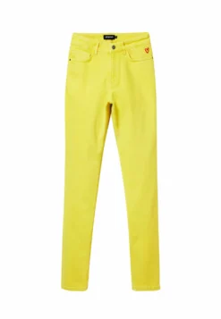 Desigual Straight - Slim Fit Jeans - Yellow -Desigual a3e0075eec6a4b338b765752da3cab37 scaled