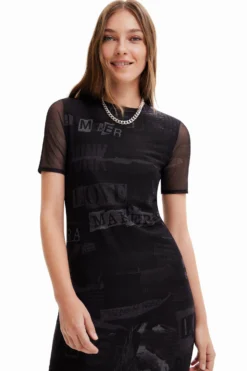 Desigual Floral Plantweat - Jurk - Black -Desigual a545d36005eb4bbdb3f021099ca74052 scaled