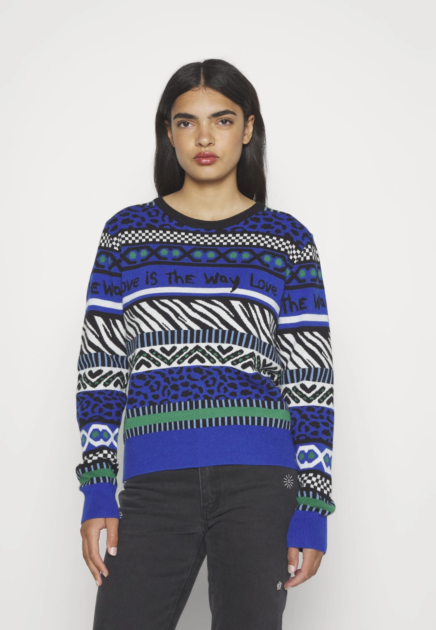 Desigual Dermont - Trui - Navy 3 Desigual Dermont - Trui - Navy - Afbeelding 3