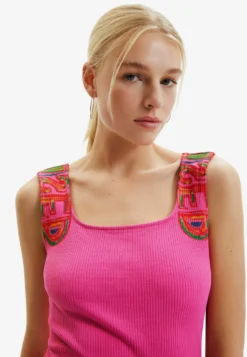 Desigual Slim Ribbed Strappy - Etui-Jurk - Red 7 Desigual Slim Ribbed Strappy - Etui-Jurk - Red -Desigual a780a941d45843f3bc3b856d219b5566 scaled