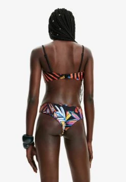 Desigual Tropical Bandeau Bikini - Bikinitop - Black -Desigual a7b112a3a66c49ac933769412b8c7f66