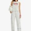 Desigual Long Embroideredtrappy Jumpsuit - Top - White