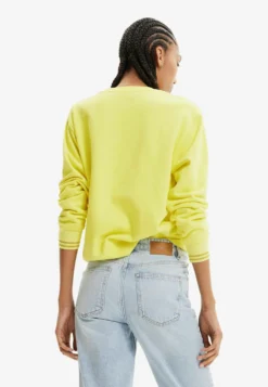 Desigual Power Patch - Sweater - Yellow -Desigual a919a02b06ce4c1da002d51e9f859407 scaled