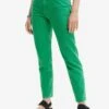 Desigual Washed-Effect Mom - Slim Fit Jeans - Green