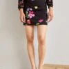 Desigual Flora - Minirok - Black