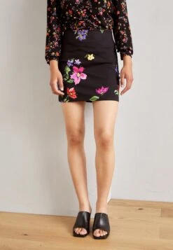 Desigual Flora - Minirok - Black