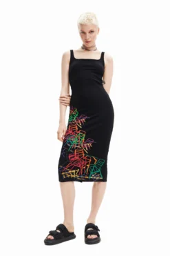 Desigual Liz - Jerseyjurk - Black