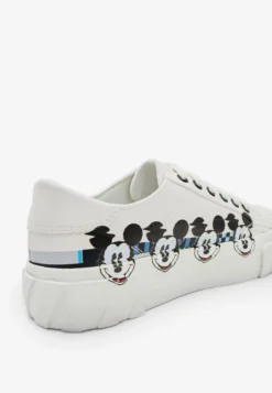 Desigual Mickey Mouse Platform - Sneakers Laag - White -Desigual b00d429dfe4142d2a97b8eec14074061 scaled