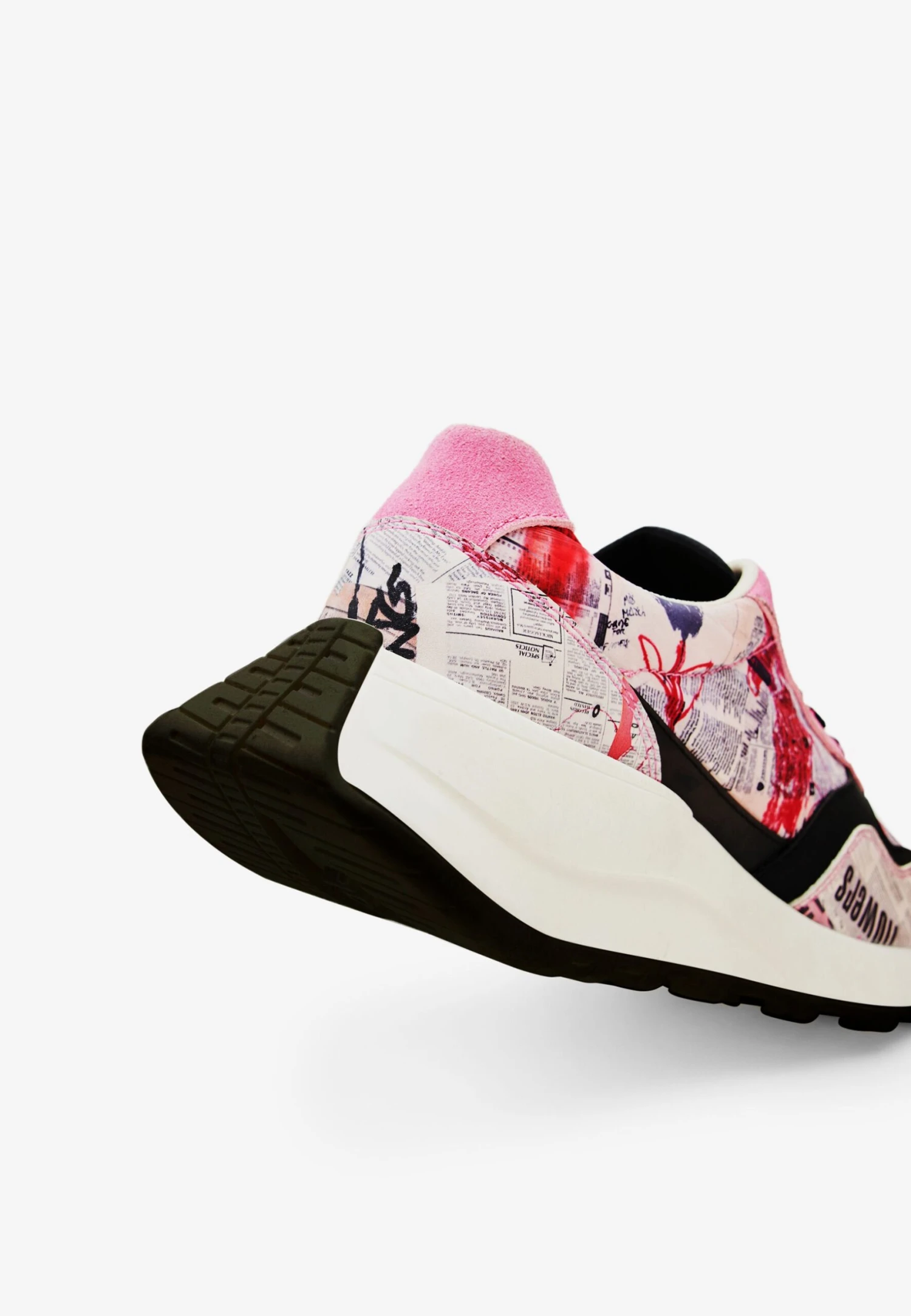 Desigual Newspaper - Sneakers Laag - Multi Coloured 5 Desigual Newspaper - Sneakers Laag - Multi Coloured - Afbeelding 5