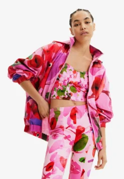 Desigual Designed By M. Christian Lacroix - Lichte Jas - Red