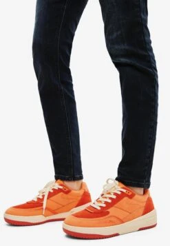 Desigual Retro Chunky Patchwork- Sneakers Laag - Orange