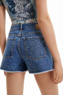 Desigual Maria - Jeansshort - Denim Medium Wash -Desigual b22a1fd70ee847f1a9e1222bfa275dd0 scaled