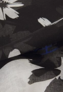 Desigual Arty Flower Rectangle - Halsdoek - Black -Desigual b40f59b2c56e4c46ae065dfdd1f22679