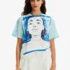Desigual T-Shirt Print - White