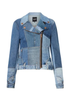 Desigual Upcycled Denim Biker - Spijkerjas - Blue -Desigual b974ad6e89514636a56e3d6f469d301f scaled