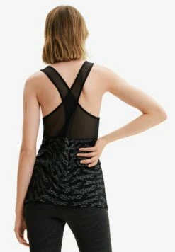 Desigual Sport Logo Vest - Top - Black 7 Desigual Sport Logo Vest - Top - Black -Desigual babb9e139ddd4161959cb9701ba7bbf2