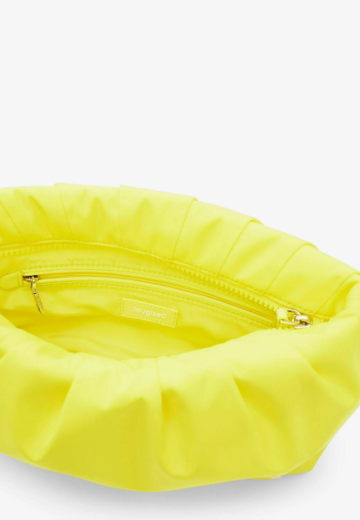 Desigual Midsize Crossbody With Trekking Strap - Handtas - Yellow 4 Desigual Midsize Crossbody With Trekking Strap - Handtas - Yellow - Afbeelding 4