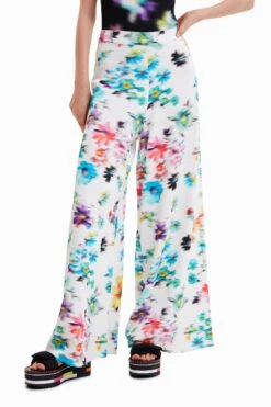 Desigual Pant Daniela - Broek - White