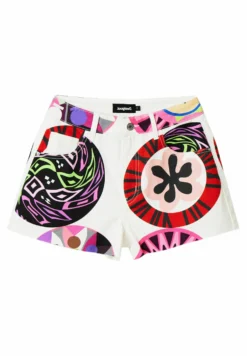 Desigual Designed By M. Christian Lacroix - Jeansshort - White -Desigual bee53b522f6f49a38458b6972da8c55e scaled