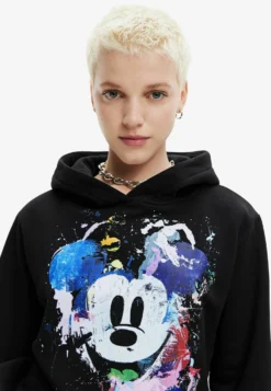 Desigual Disney'S Mickey Mouse - Hoodie - Black -Desigual bff10da7c612465ebfd2379a46b0c1b5 scaled