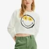 Desigual Smiley® - Sweater - White