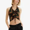 Desigual Designed By M. Christian Lacroix - Top - Black