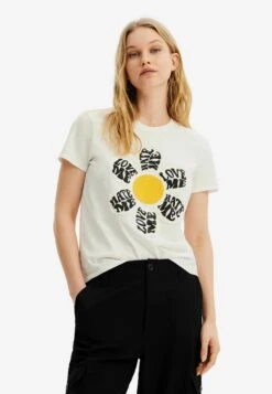 Desigual Artylit - T-Shirt Print - White