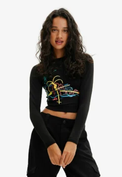 Desigual Artylim - Longsleeve - Black