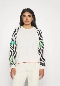 Desigual Rin - Trui - White -Desigual c392eadee1ea412dbd6b89f835418ee9