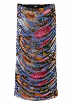 Desigual Slim Tulle - Kokerrok - Blue -Desigual c7b495af000842c9852c68fffd19f66d