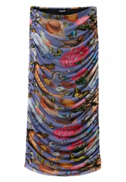 Desigual Slim Tulle - Kokerrok - Blue -Desigual c7b495af000842c9852c68fffd19f66d scaled