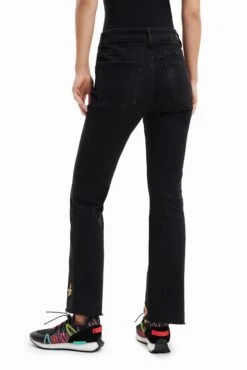 Desigual Nicole - Flared Jeans - Black -Desigual c83e919ec60b4040b03094ff2f1ec396