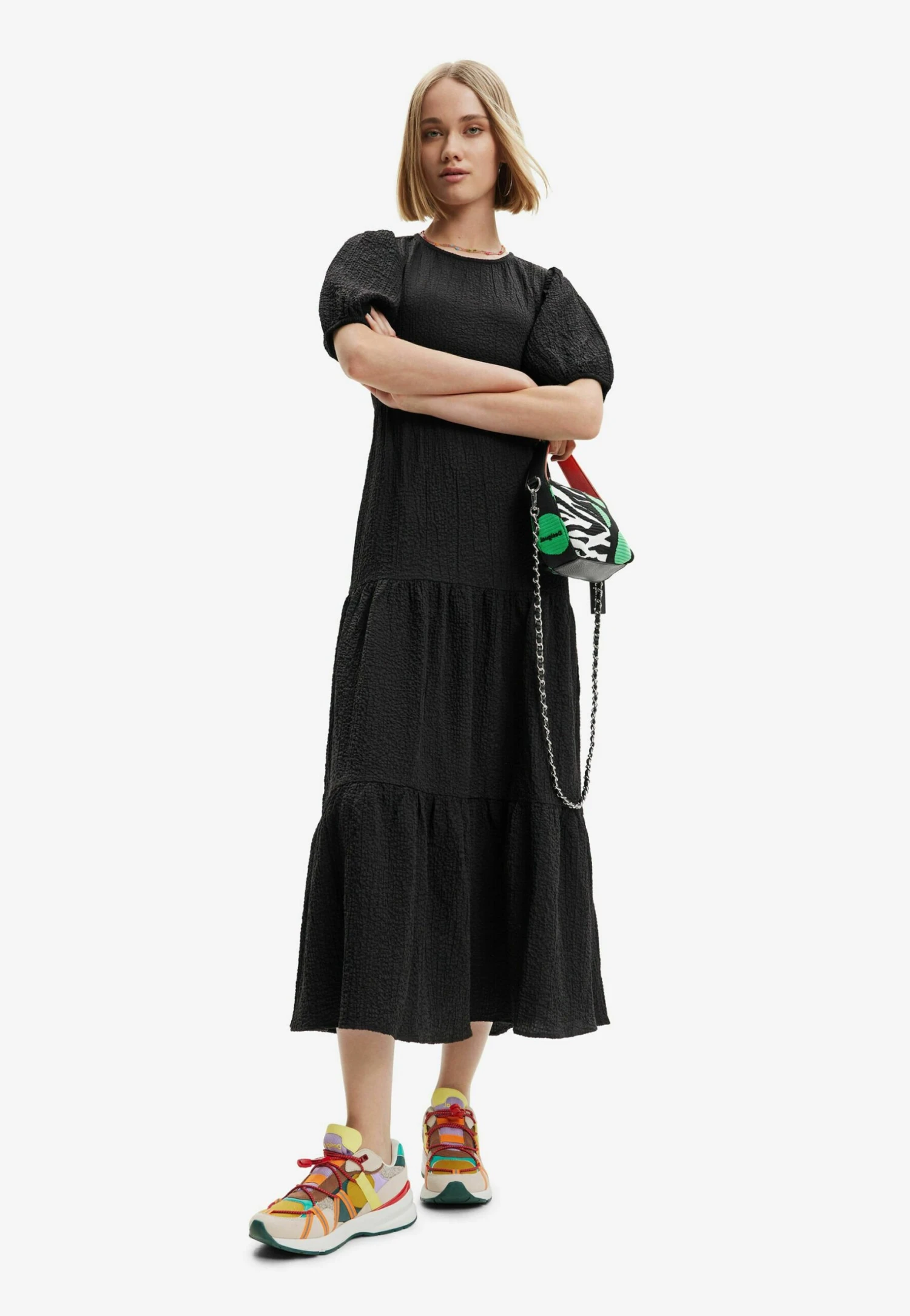 Desigual Stretchport - Jurk - Black 2 Desigual Stretchport - Jurk - Black - Afbeelding 2