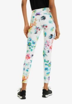 Desigual Floral Sport Leggings - Legging - White 7 Desigual Floral Sport Leggings - Legging - White -Desigual c96ef0fc72534c5a860eee9cfd63d537